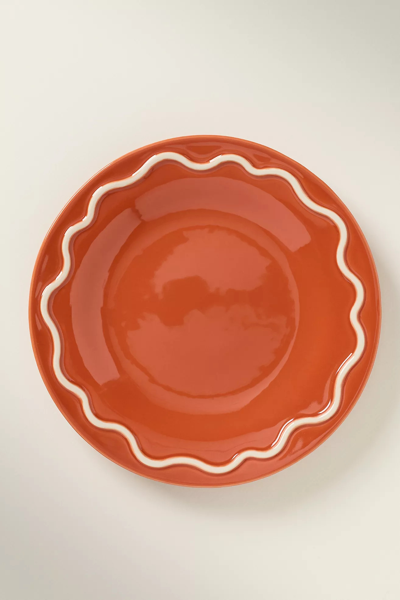 Lucie Portuguese Stoneware Dinner Plates, Set of 4 | Anthropologie (US)