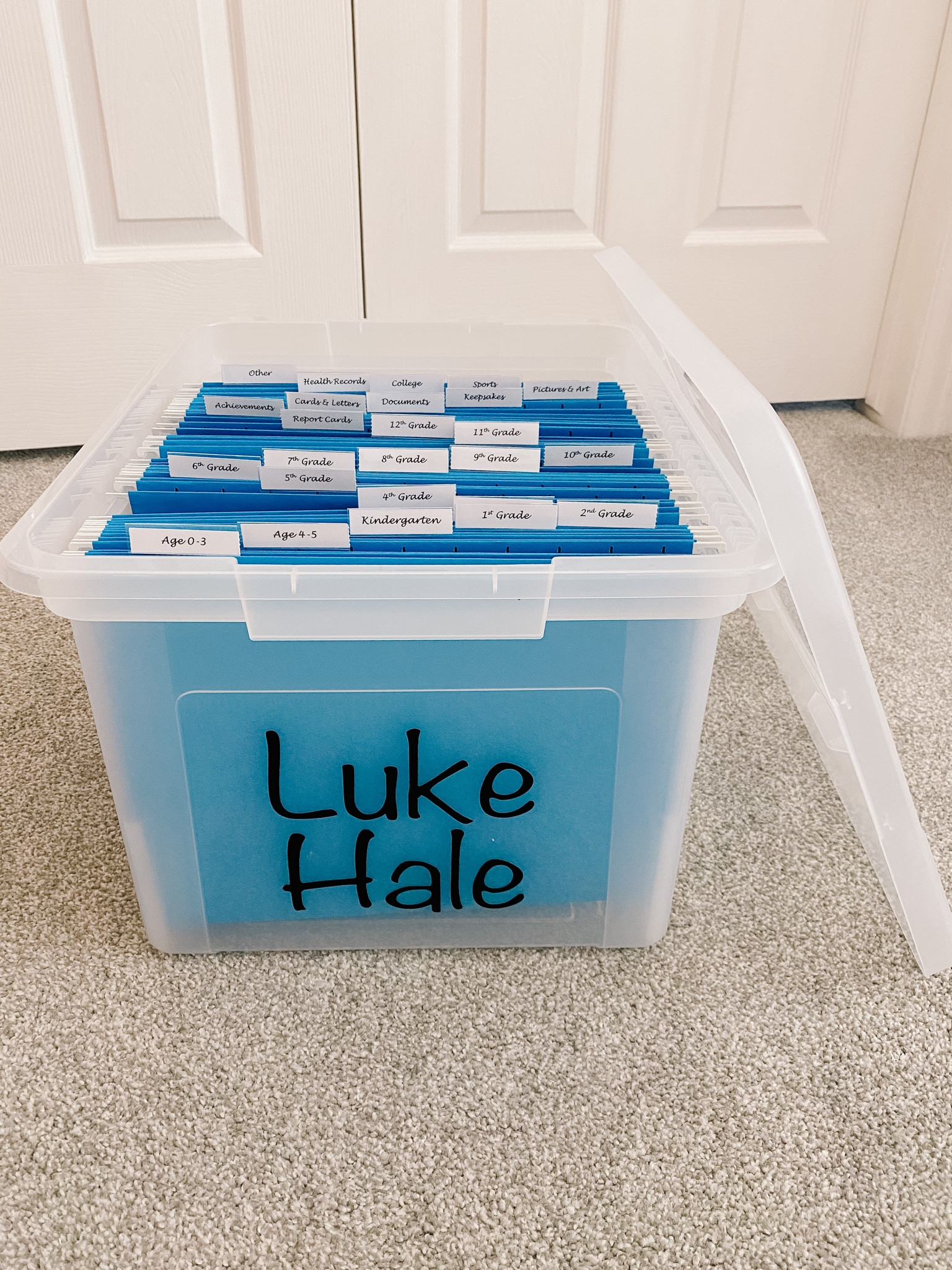 Kids school keepsake boxes! I’m so glad I finally made these for my littles! 

#LTKbaby #LTKfamily #LTKkids