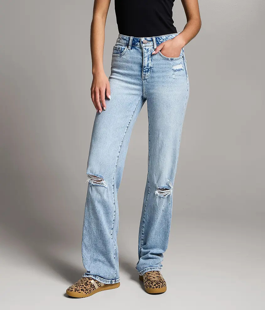 Billie Classic Straight Stretch Jean | Buckle