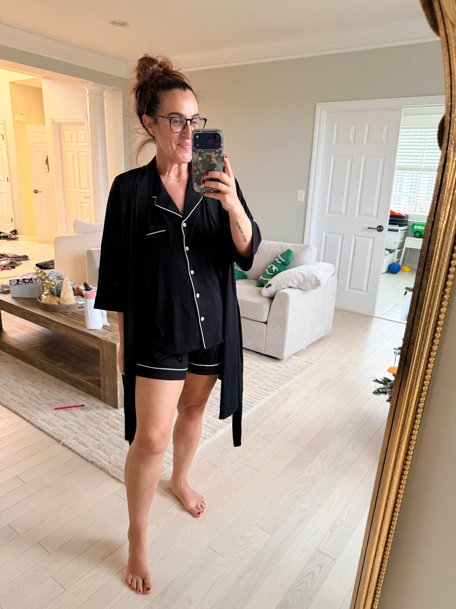 Coziest pajamas I’ve ever owned! Size medium in everything 

#LTKSeasonal #LTKOver40 #LTKmorningroutine