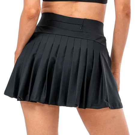 Soothfeel Pleated Tennis Skirt for Women with Pockets Women s Athletic Golf Skorts Skirts for Workout Running | Walmart (US)