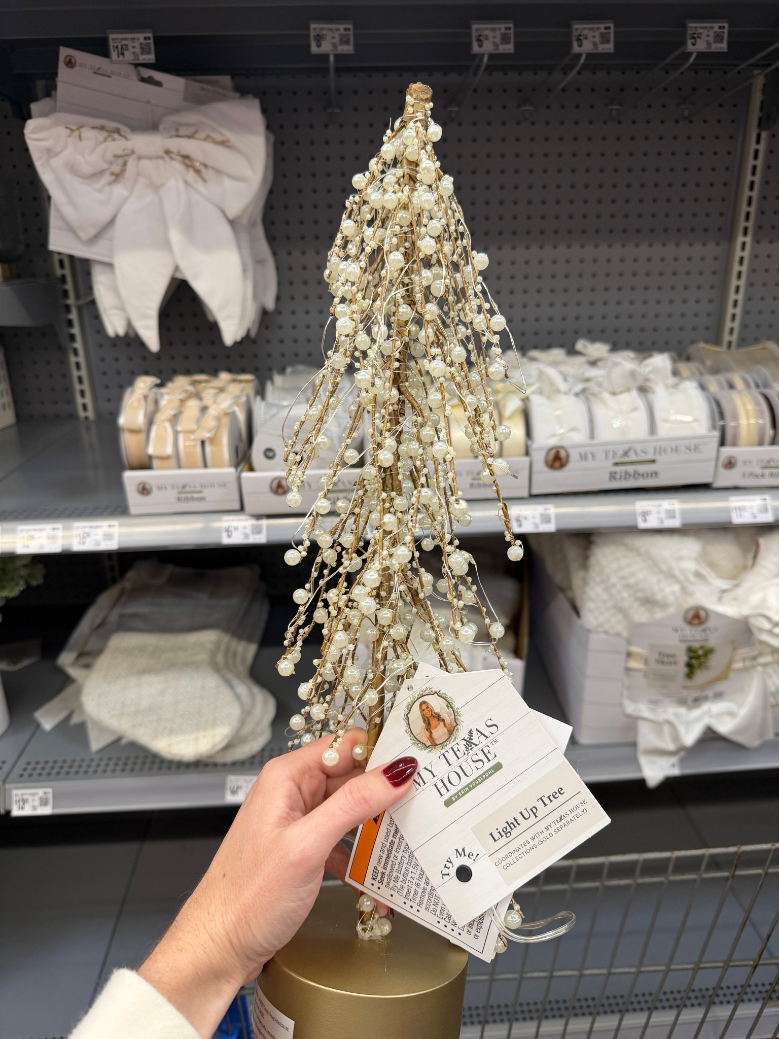 Pearl Christmas tree.

Holiday decor. Christmas decor. 

#LTKHoliday