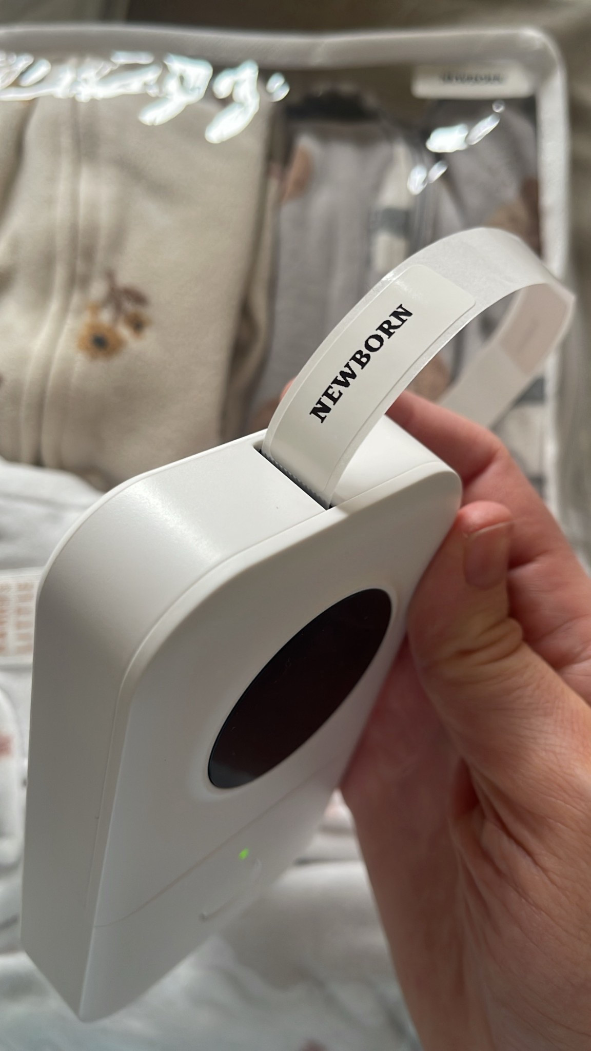 Easiest hand held printer for organizing basically everything in your home 