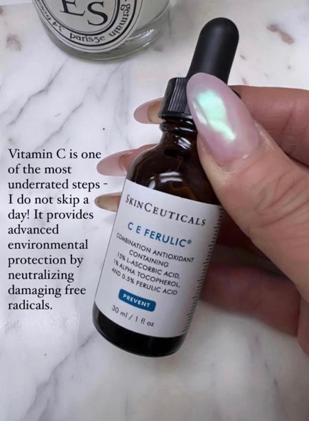 My favorite vitamin C serum, skincare, skincare routine, luxury skincare, medical grade skincare, high end skincare, SkinCeuticals, #LaidbackLuxeLife

Follow me for more fashion finds, beauty faves, lifestyle, home decor, sales and more! So glad you’re here!! XO, Karma

#LTKBeauty #LTKOver40