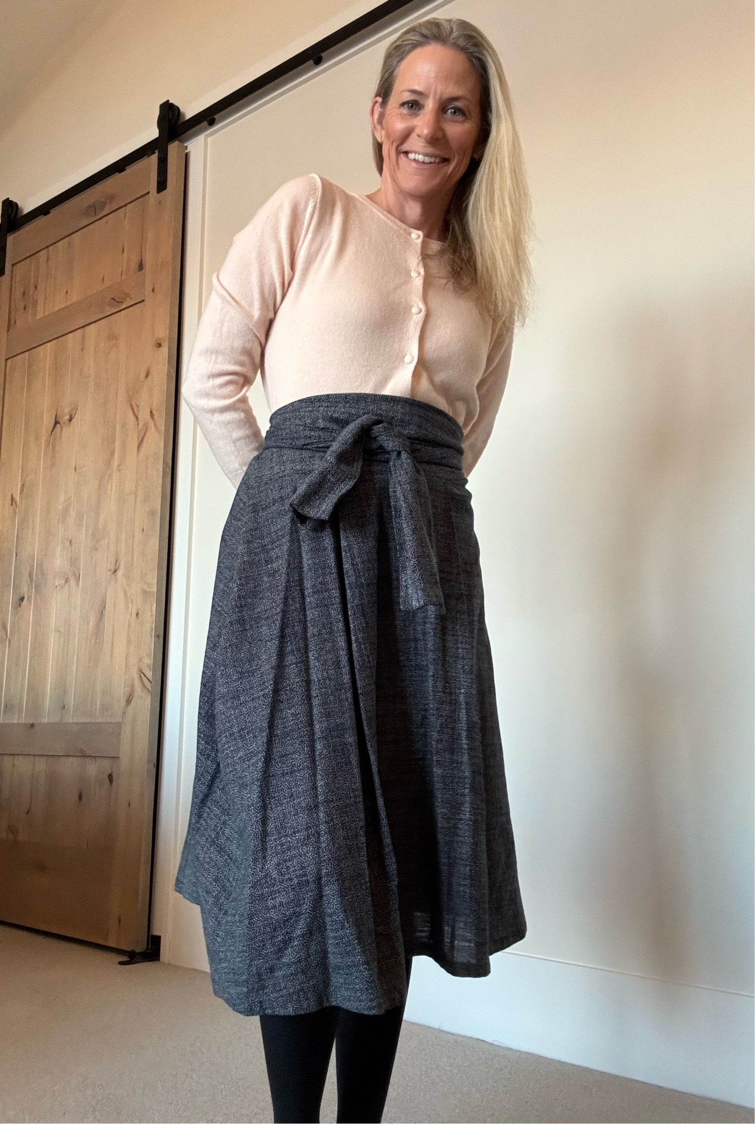 Today’s work look… This casemere sweater is my favorite and I am wearing it on repeat! The skirt is from Paris, many years ago. I will try to find a good substitute! 

#LTKstyletip #LTKover40 #LTKworkwear