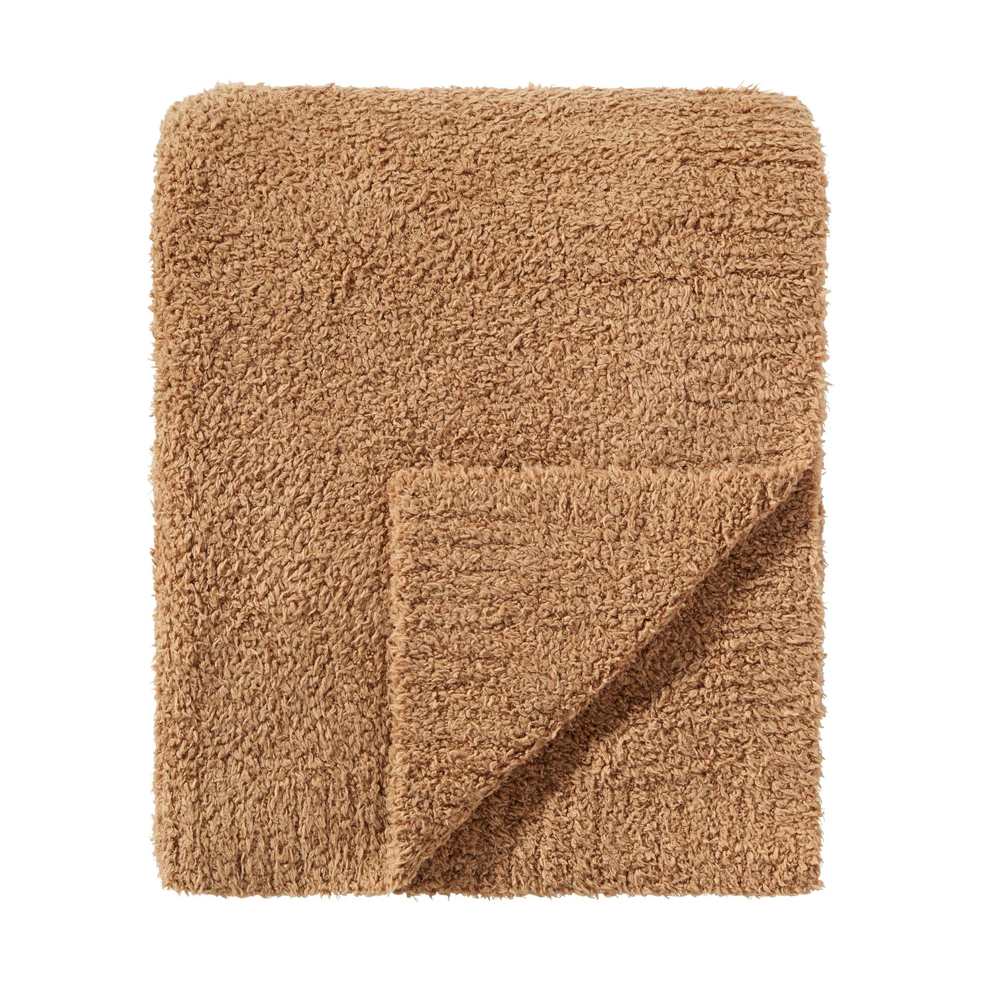 Cozy Knit Blanket - Camel | SKIMS | SKIMS (US)