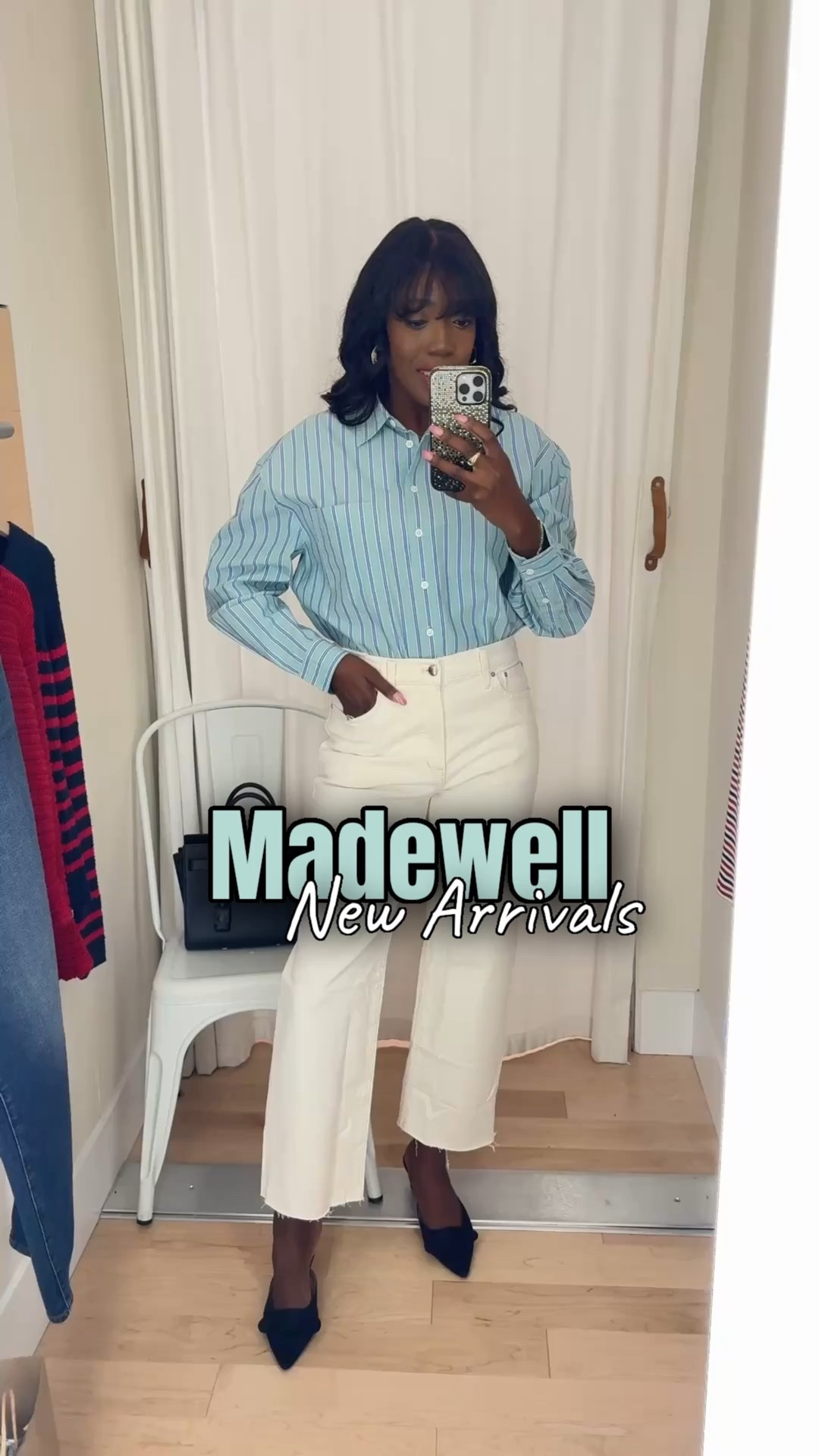 Love these New Arrivals from Madewell. 
Wearing size small in the tops
Wearing a size 26 in the bottoms. 
I’m 5’6” in height. 

Wear to Work, Jeans, Casual Outfits, Ootd, 

#Ootd #WearToWork #LTKOotd #LTKOver40 

#LTKSeasonal 

#LTKgrwm #LTKWorkwear #LTKValentine