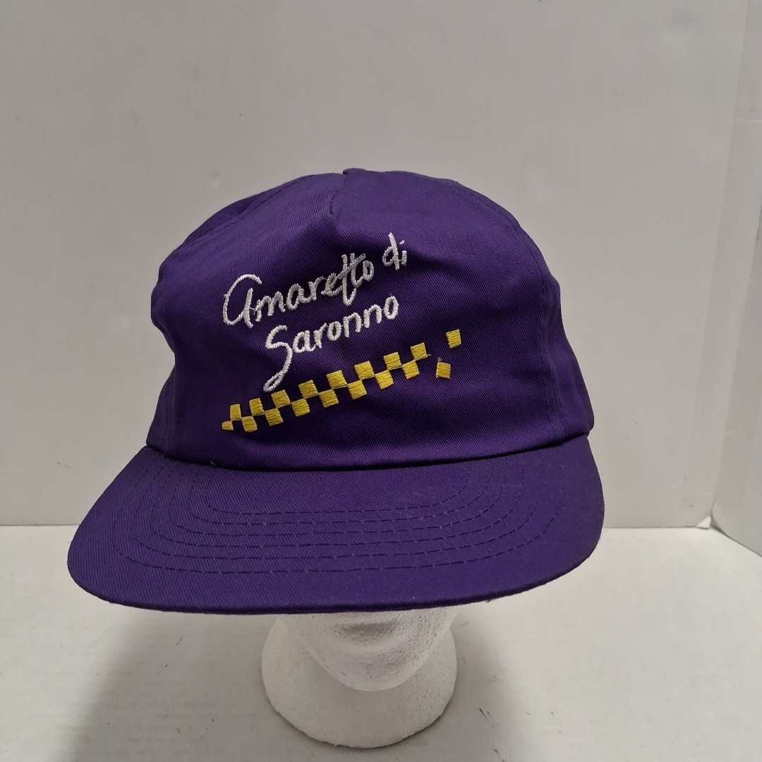 Vintage Amaretto Di Saronno Strapback Hat Cap Embroidered Alcohol Advertising | eBay | eBay US