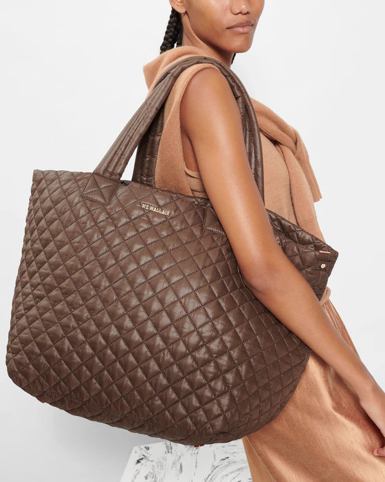 Walnut Large Metro Tote Deluxe | MZ Wallace