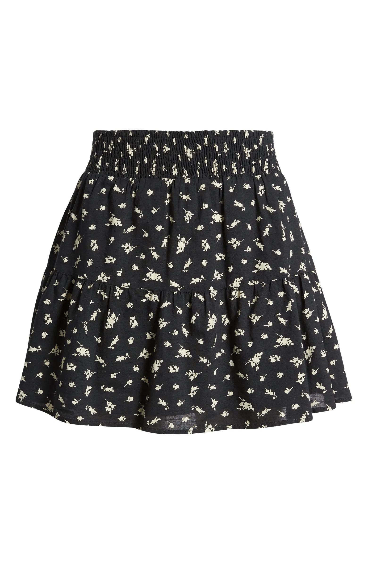 BP. Print Tiered Ruffle Miniskirt | Nordstrom | Nordstrom