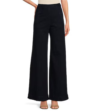 COREY LYNN CALTER Tasha Stretch Denim Flare Wide-Leg Pant | Dillard's | Dillard's