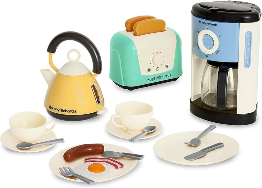 Casdon Morphy Richards Toys - Complete Kitchen Set - Toy Appliance Playset for Kids with Toaster,... | Amazon (US)