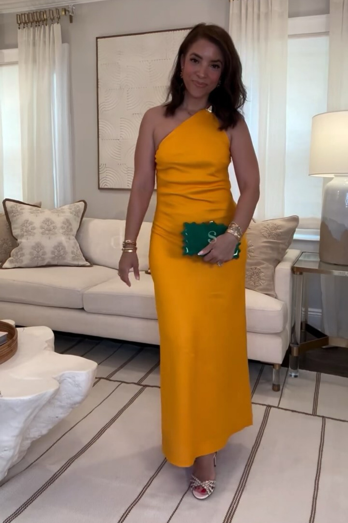 This yellow wedding guest dress is one of my most popular picks. It is absolutely gorgeous and perfect for any wedding.  🧡💜💚

#LTKOver40 #LTKWedding #LTKStyleTip