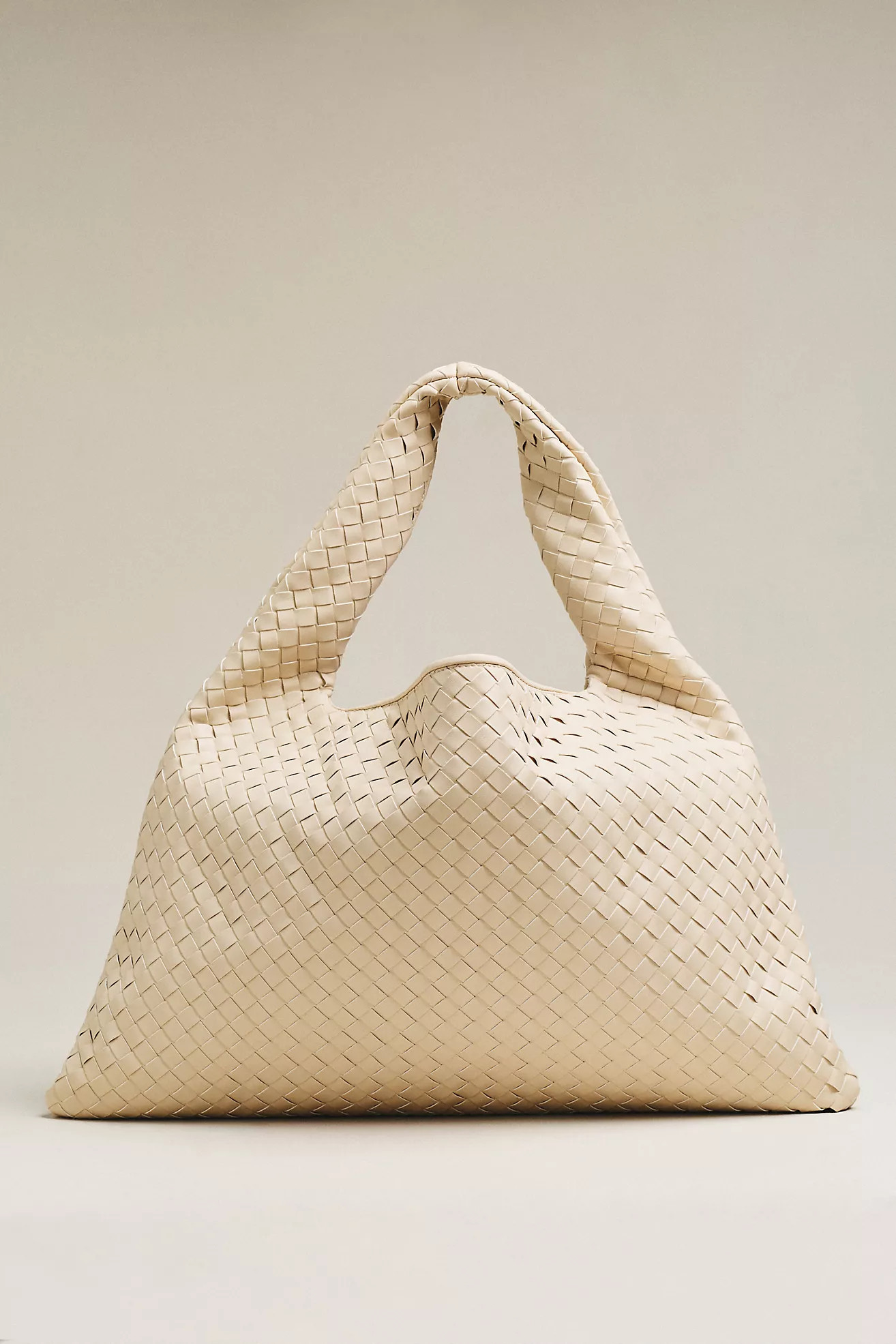 Calla Oversized Woven Shoulder Bag | Anthropologie (US)