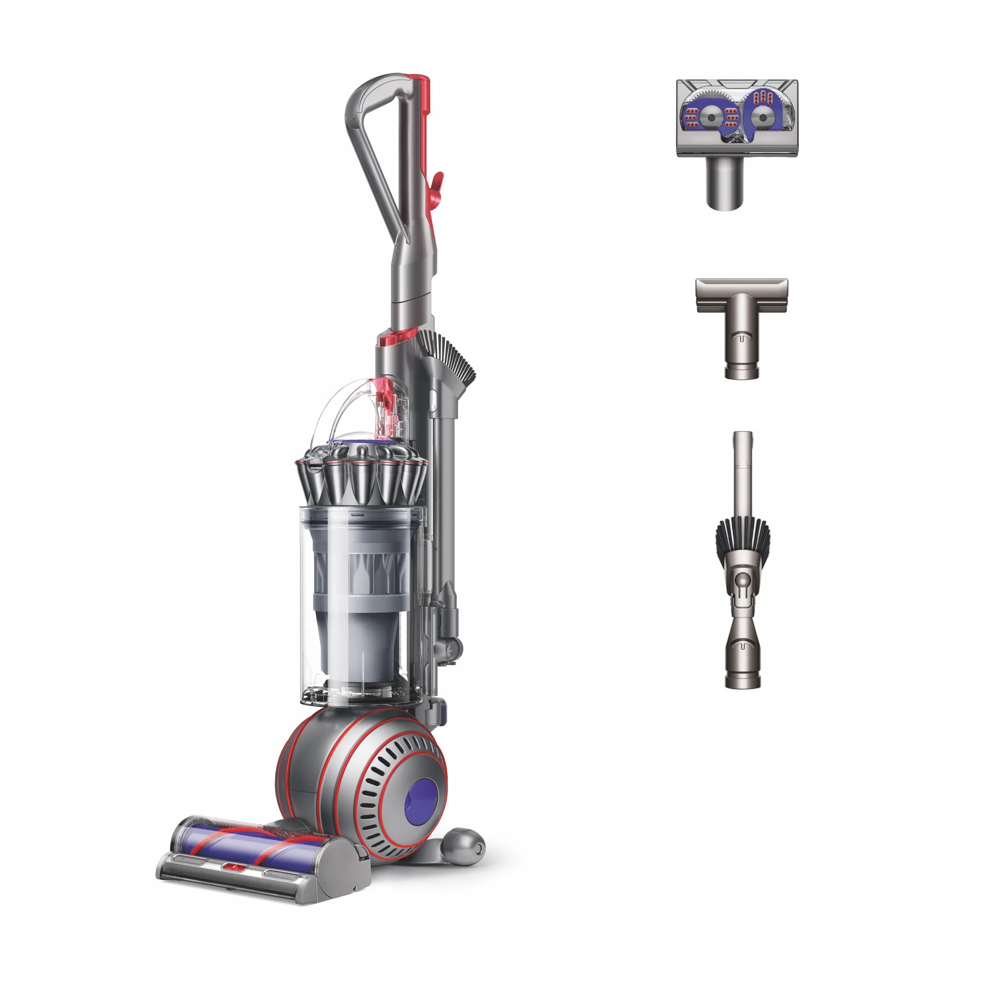 Restored Premium Dyson Ball Animal 3 Upright Vacuum | Nickel/Silver (Refurbished) - Walmart.com | Walmart (US)