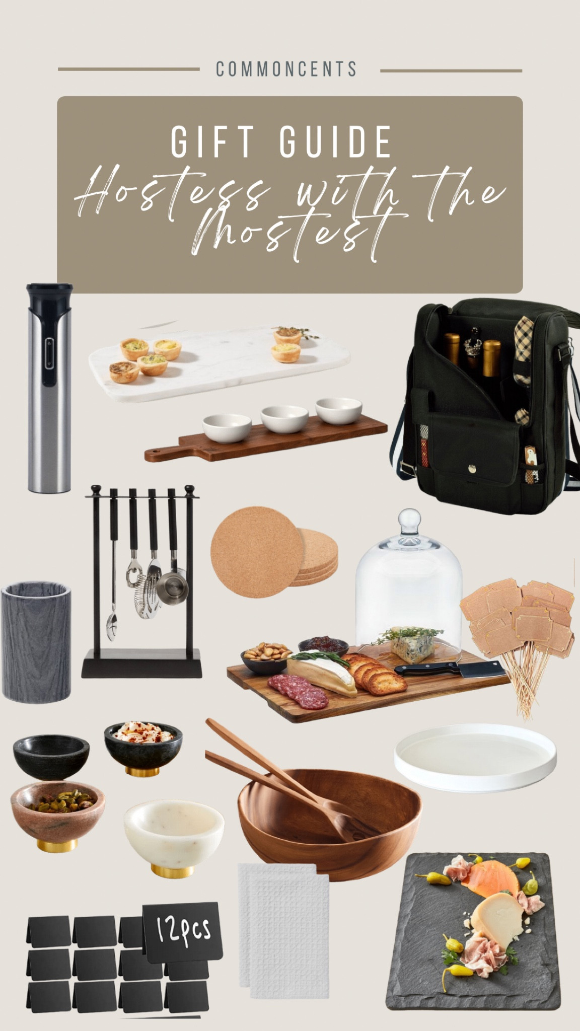 Commoncents Gift Guide: for the hostess with the mostest!! 

#LTKHoliday #LTKhome #LTKGiftGuide