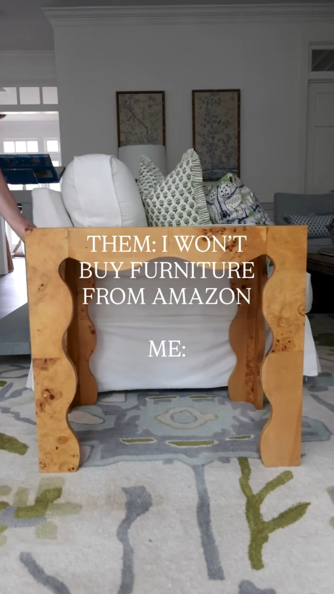 Some of my favorites furniture in my home from Amazon. The burl wood will always be a favorite! 

#LTKHome #LTKmomlife #LTKSeasonal