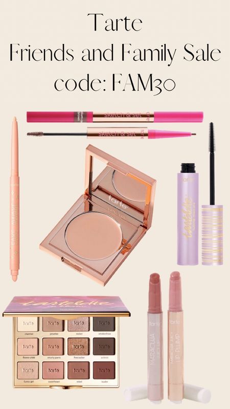 My favorites from the Tarte friends and family sale! I use these products religiously and you can get them now for 30% off with code: FAM30!! 

#LTKfindsunder50 #LTKbeauty #LTKsalealert