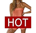 Chang Yun Womens Summer Jumpsuits Casual Loose Sleeveless Off Shoulder Elastic Waist Romper Loung... | Amazon (US)