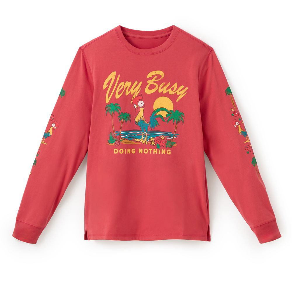 Heihei Long Sleeve T-Shirt for Adults \u2013 Moana | Disney Store