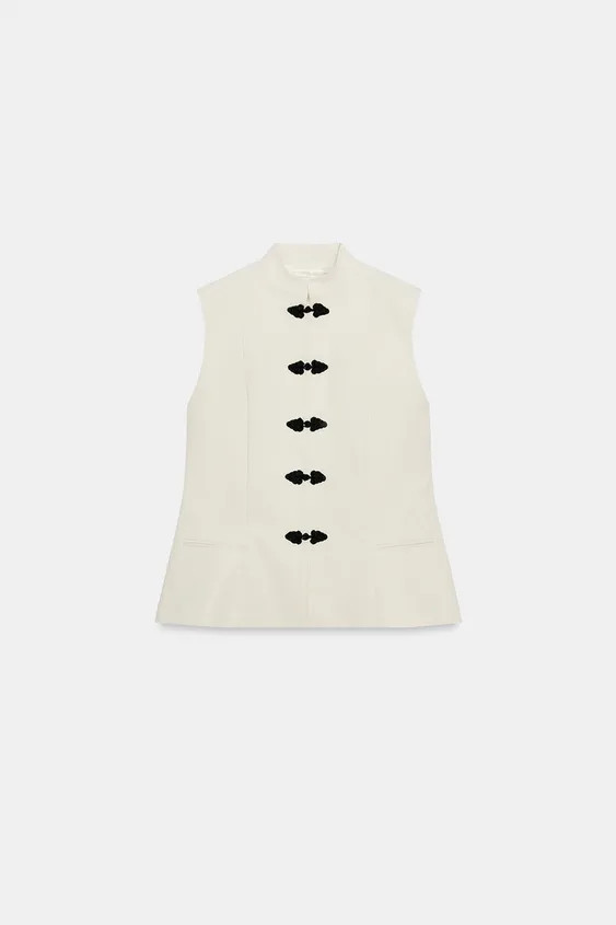 ZW COLLECTION FITTED WAISTCOAT | Zara UK