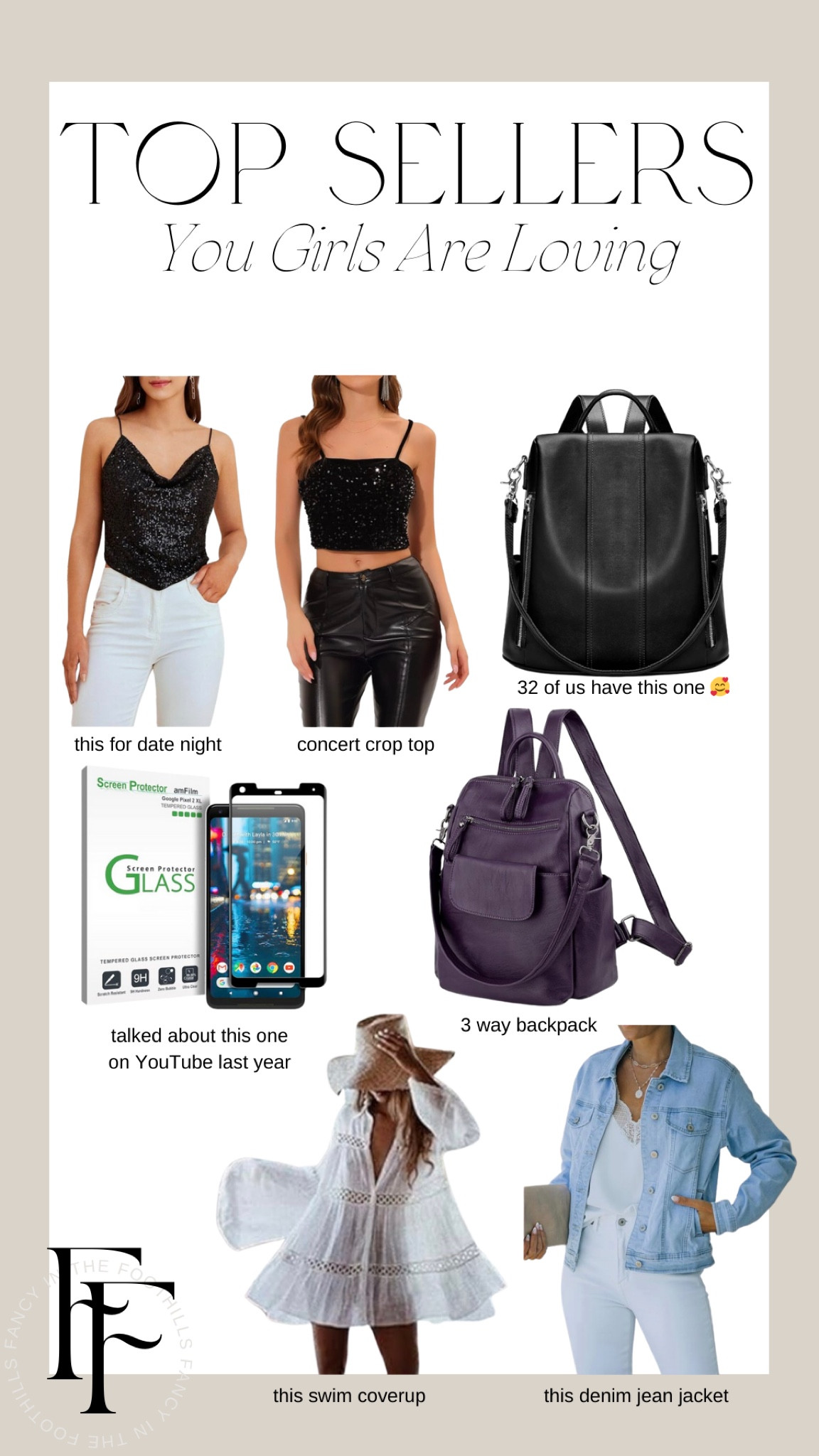 Last Week’s Top Sellers - Fancy in the Foothills - Amazon Fashion - Best Sellers - Top Trending for travel, vacation, resort wear, spring 2024, spring outfits, summer outfits 

#LTKfindsunder50 #LTKSeasonal #LTKFestival
