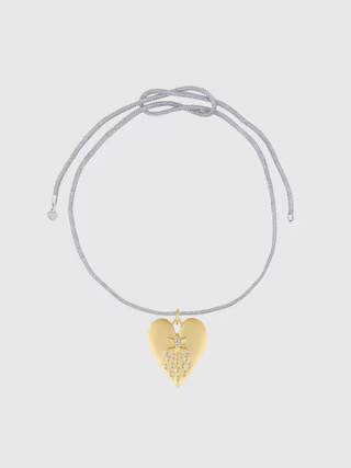 HART Silver Lurex Cord with Halleys Heart Charm | Gap (US)