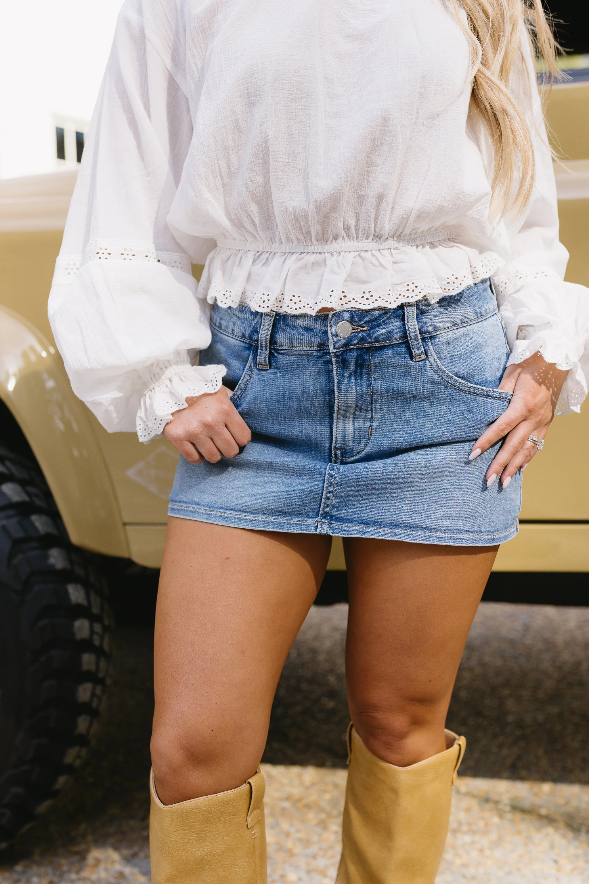 Hollywood Montage Skort | Vestique