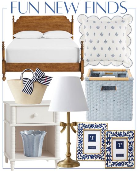 Grandmillennial bedroom decor classic home wooden bed nightstand blue and white bedding storage bow lamp ribbon bow bag picture frames fluted planter 

Pottery Barn Amazon home Serena & Lily Ballard Designs 

#LTKstyletip #LTKhome

Follow my shop @Grandmillenniallist on the @shop.LTK app to shop this post and get my exclusive app-only content!


#LTKStyleTip #LTKHome