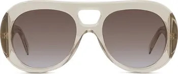 Givenchy Bold 53mm Gradient Round Sunglasses | Nordstrom | Nordstrom