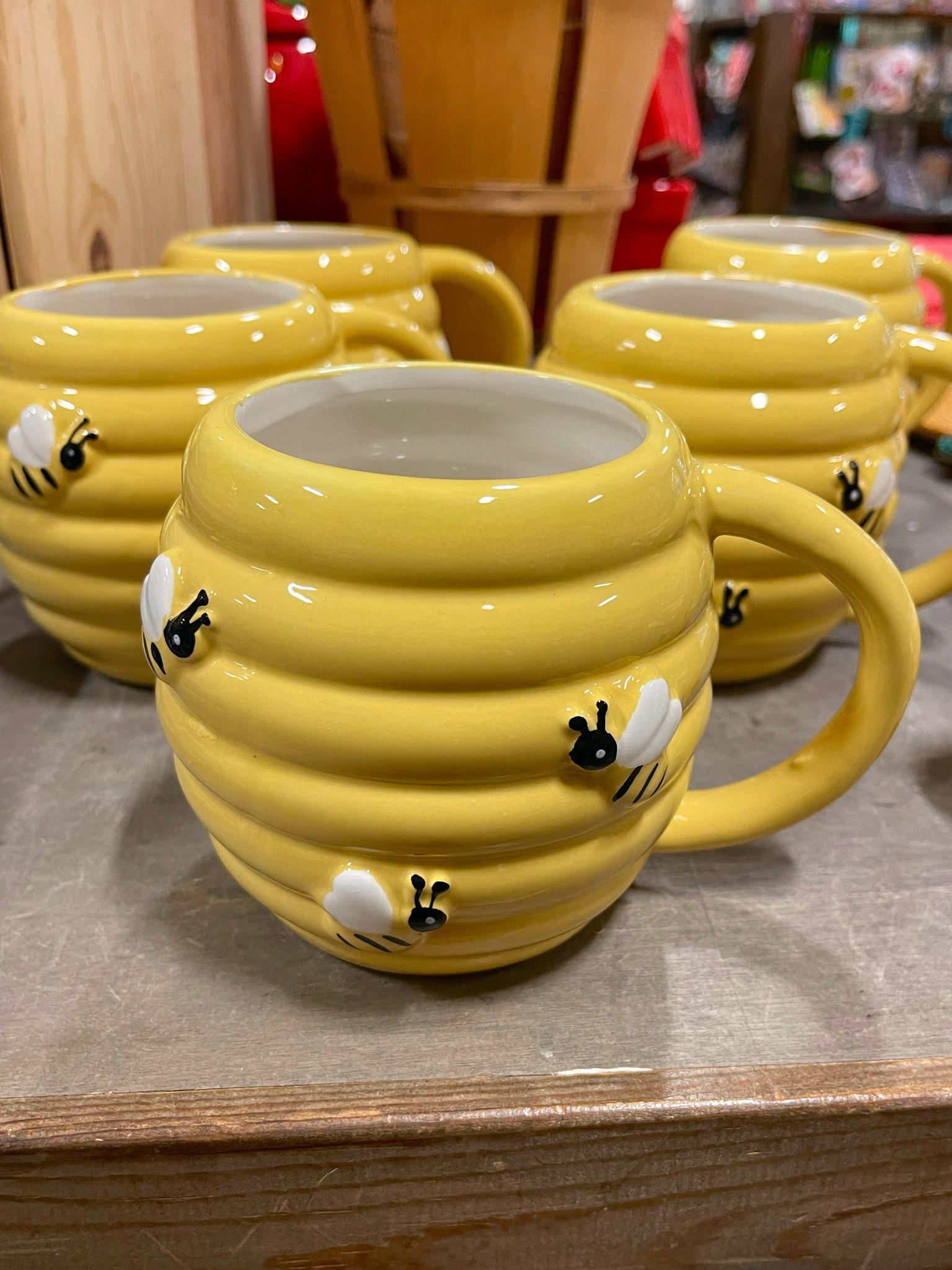 Start your day with a buzz! This adorable yellow, honey-hive, bee mug is perfect for adding a touch of whimsy to your morning routine. Sweet and cheerful, it's a delightful addition to any kitchen - making it a perfect gift! 🍯🐝☺️ #MugLove #BeeHappy #CoffeeCup

#LTKSaleAlert #LTKHome #LTKFindsUnder50