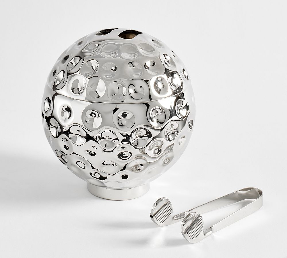 Figural Golf Ice Bucket & Tongs | Pottery Barn (US)