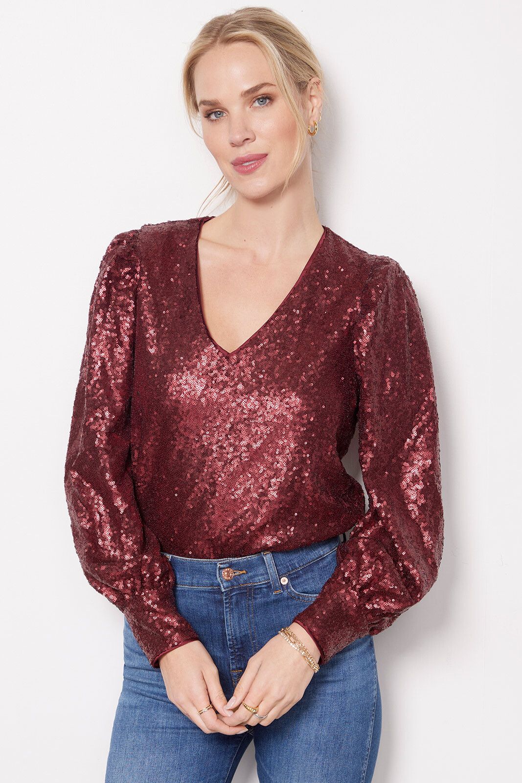 EVEREVE Cece Sequin Top | EVEREVE | Evereve