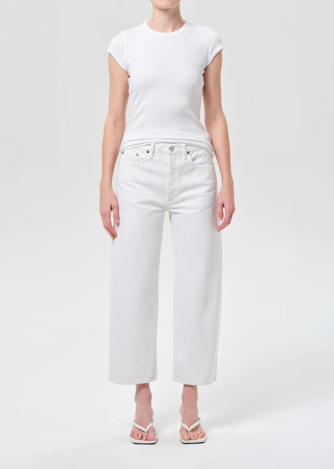 Arc Jean 29" in Chalk White | AGOLDE