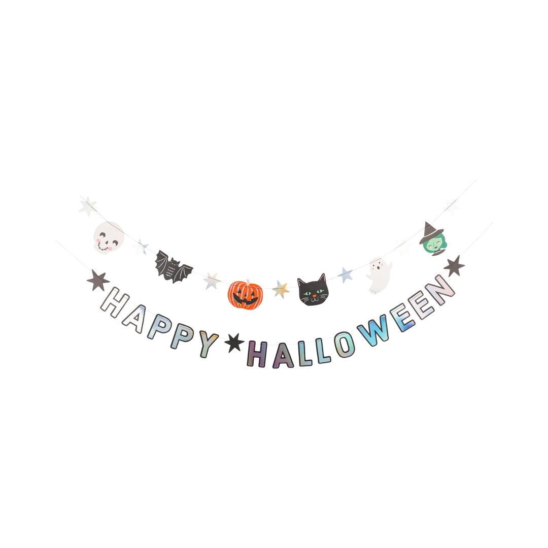 Happy Halloween Character Banner Set | My Mind's Eye