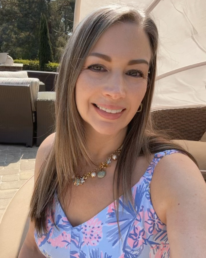 I'm so glad I chose this romper from Lilly Pulitzer. I'm celebrating my birthday with my family today, and it's the perfect outfit to enjoy the beautiful weather. 

#LTKmomlife #LTKOver40 #LTKootd