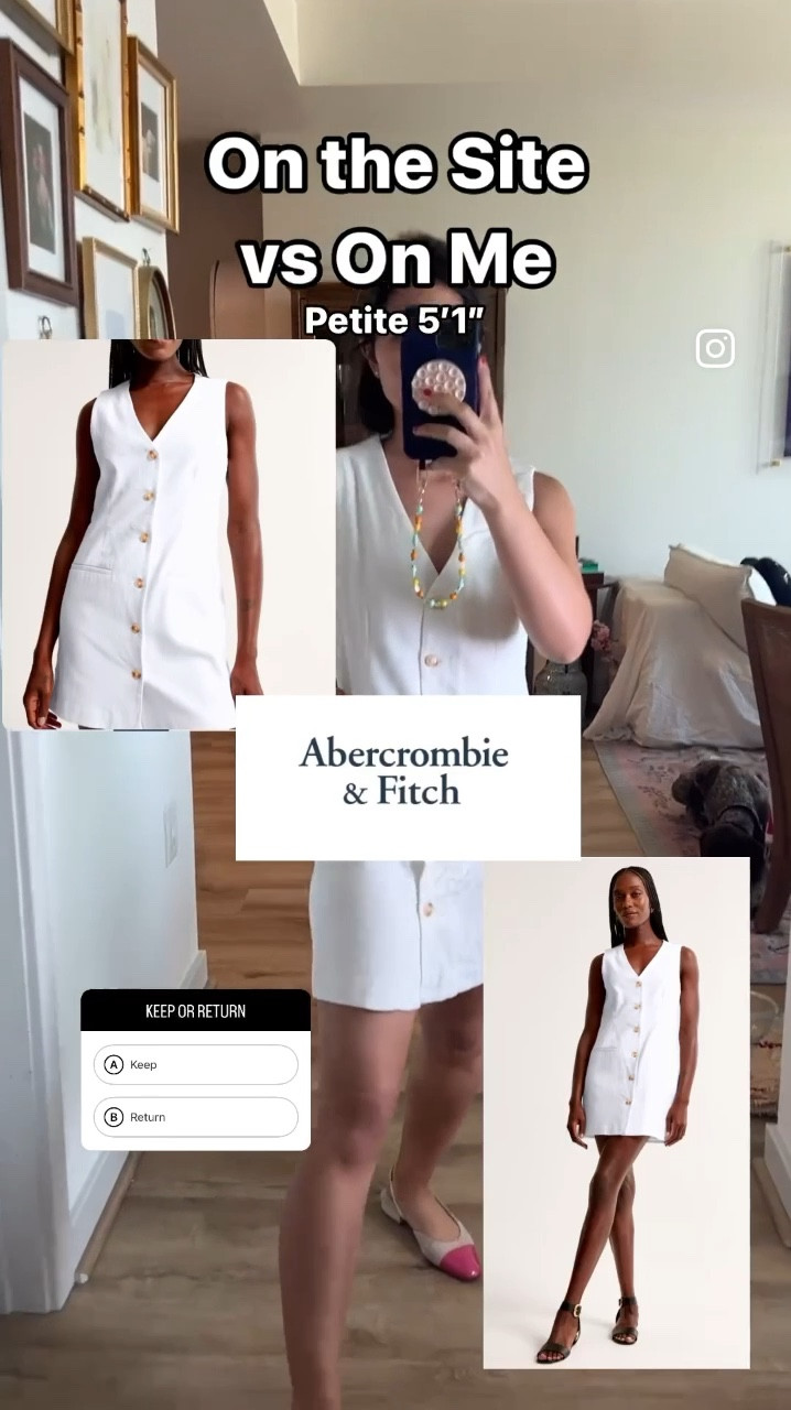White linen dress XS petite runs a little big I returned it to get an XXS petite instead 

White dress, white linen dress, Abercrombie dress, 
minimal style, parisian style, aesthetic outfits, summer outfits, style inspo, Washington DC, dc influencer, French girl style, European style, over 30, petite

You’re in the right place if you’re looking for: 
• outfits for a European vacation
• French Girl Style inspo
• Petite friendly finds
• Over 30 outfits 
• Classic / timeless pieces 

#LTKStyleTip #LTKSaleAlert #LTKFindsUnder100