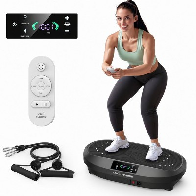FLYBIRD Vibration Plate Exercise Machine, Adjustable Speed High Intensity Vibration for Muscle Toning Weight Loss Lymphatic Drainage | Target
