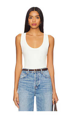 Free People x Intimately FP Clean Slate Tank in Ecru from Revolve.com | Revolve Clothing (Global)
