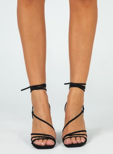 Billini Viva Heels Black | Princess Polly US