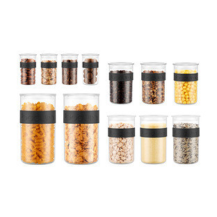 Bodum Air Tight Canisters Set of 12 | The Container Store