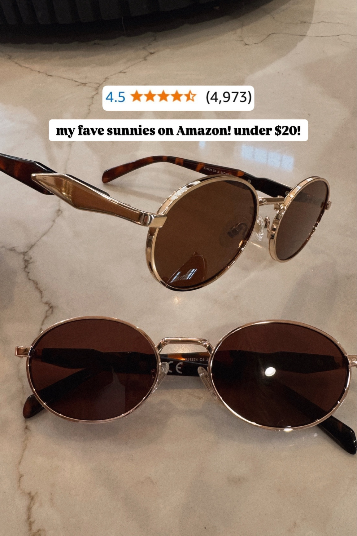 My FAVE Amazon sunglasses! Under $20 & they truly are incredible quality✨😎 they stay on my face / several color options / amazing pricing! A great stocking stuffer or girl gift! 👏🏼

Amazon style / for her / gift / gift guide / sojos / accessories / travel / Holley Gabrielle / stocking stuffers 

#LTKFindsUnder50 #LTKGiftGuide #LTKHoliday