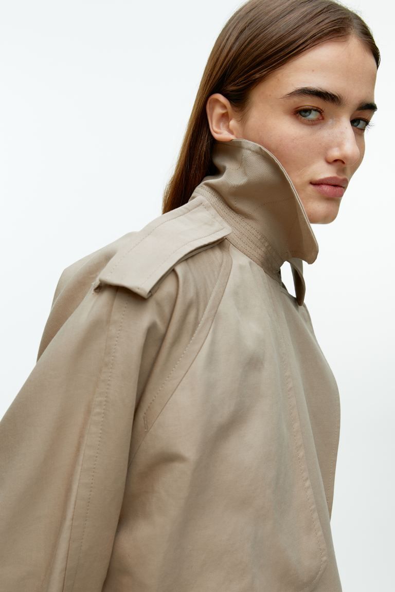 Short Trench Coat | H&M (UK, MY, IN, SG, PH, TW, HK)