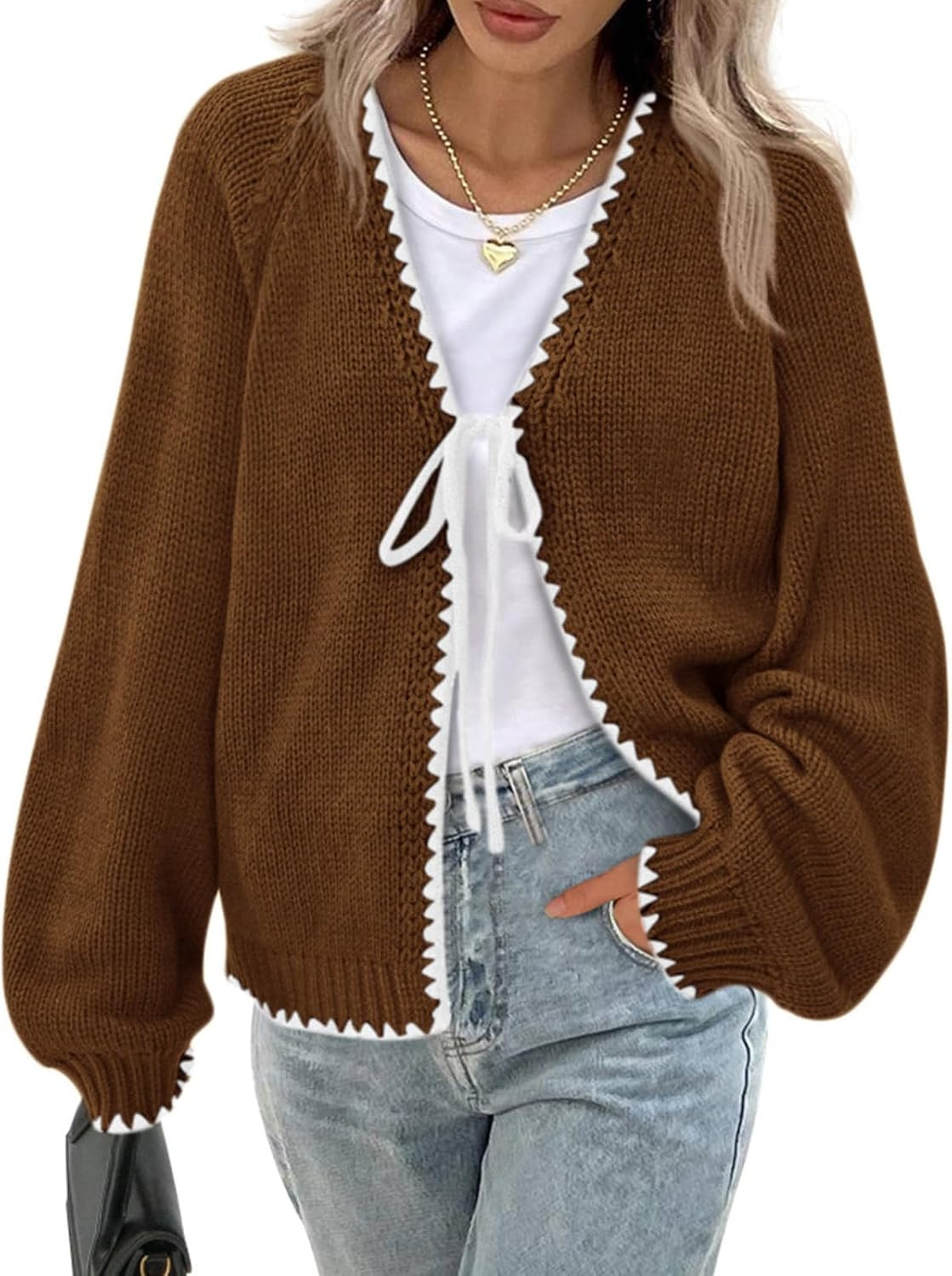PRETTYGARDEN Cardigan Sweaters for Women 2026 Trendy Dressy Fall Outfits | Amazon (US)