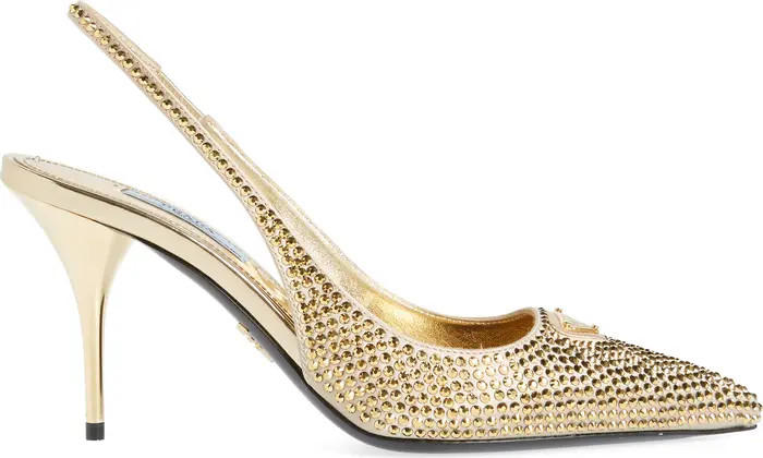 Crystal Bling Slingback Pump (Women) | Nordstrom