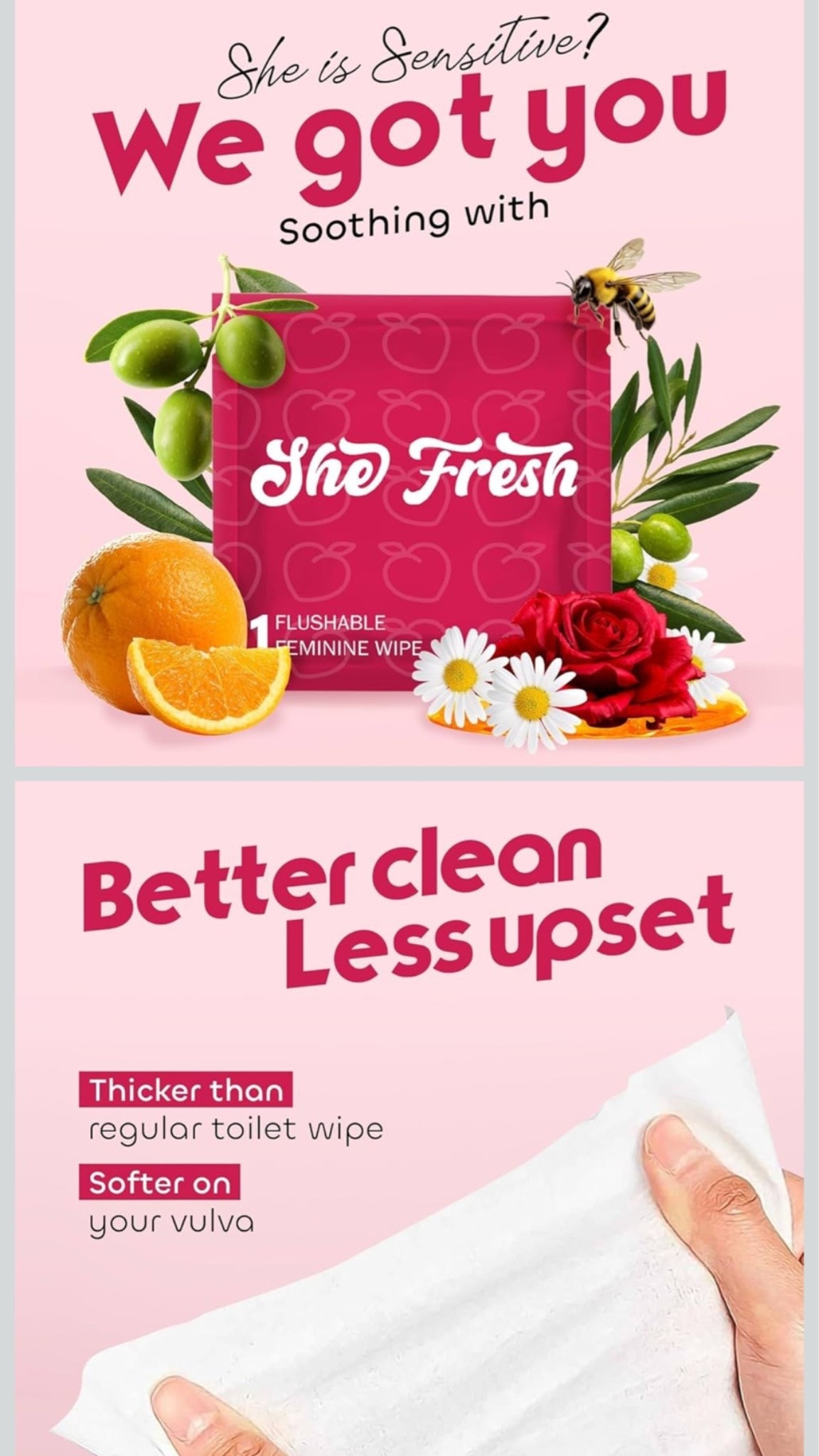Muun Feminine Wipes Flushable Bulk - 120 Counts, Individual Vaginal Wipes Ph Balance, Anti Itch Deodorant Hygiene Wrapped Personal Cleansing - Wet Wipes for Intimate, Butt #amazon #amazonfinds

#LTKselfcare #LTKTravel #LTKOver40