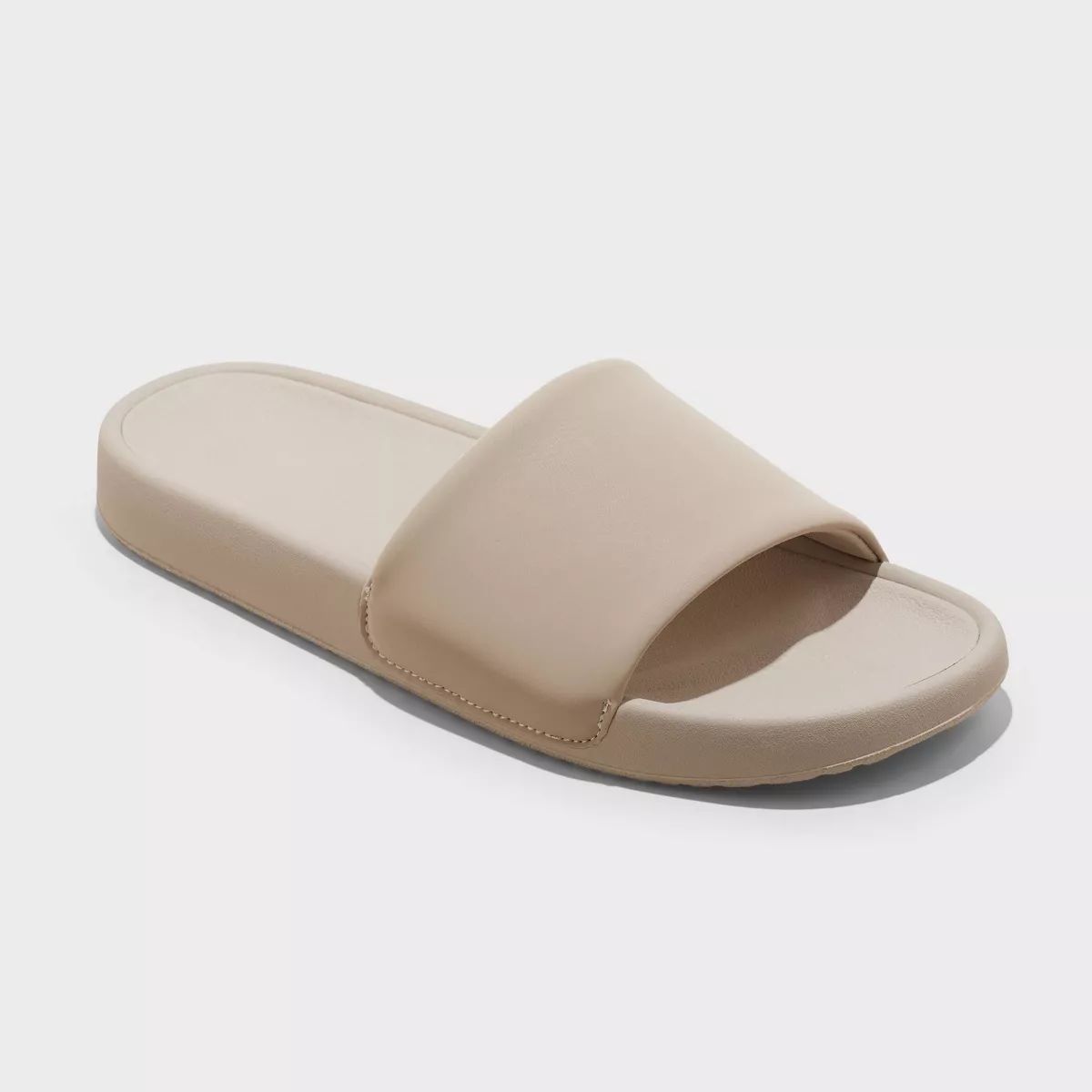 Women's Makenna Slide Sandals - All in Motion™ Taupe 10 | Target