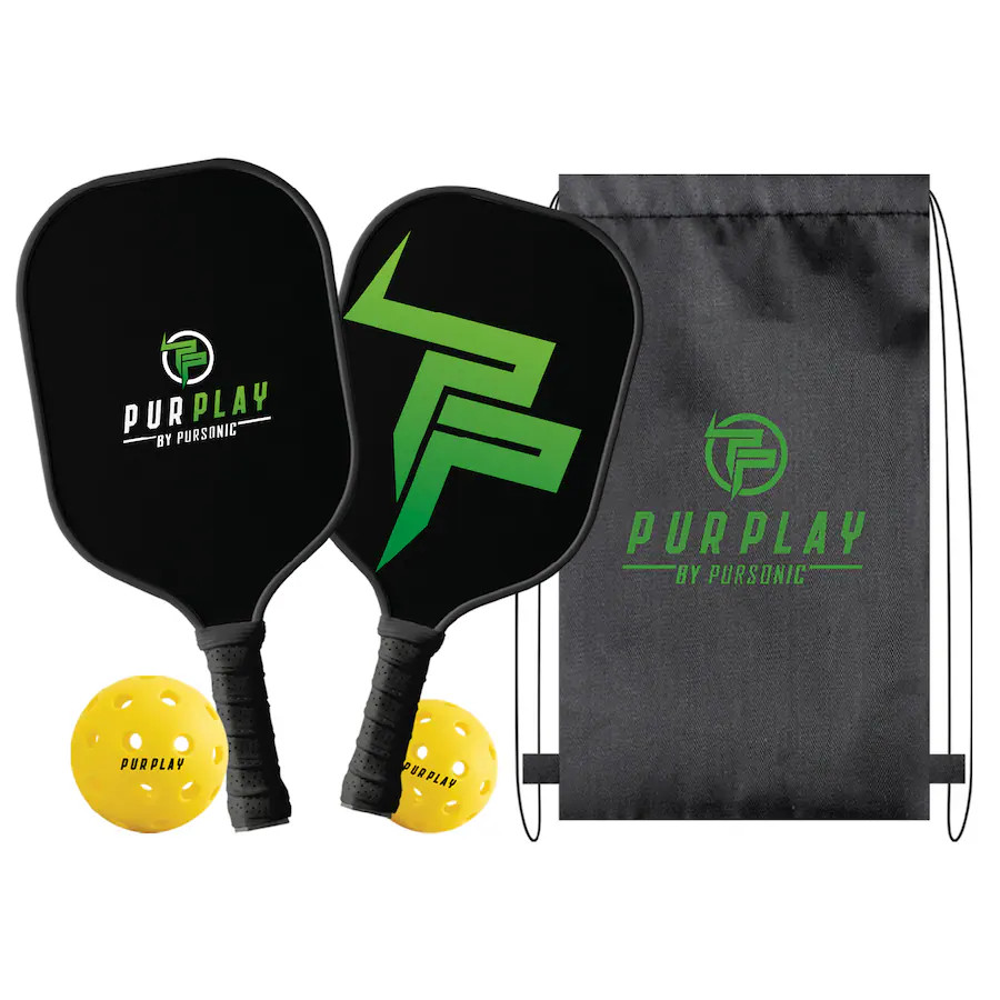 Pursonic - The Ultimate Pickleball High Performance Set - Black | Best Buy U.S.