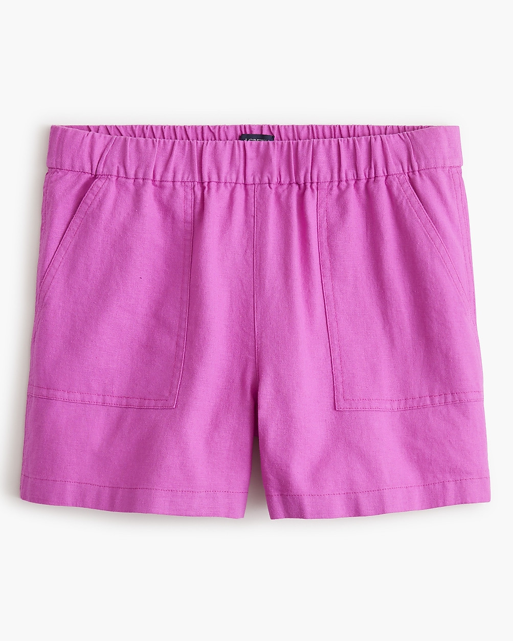Linen-blend pull-on short | J.Crew Factory