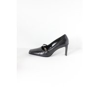 Vintage 1990S Nine West Black Leather Mary Jane Pumps, Size 8.5 | Etsy (US)